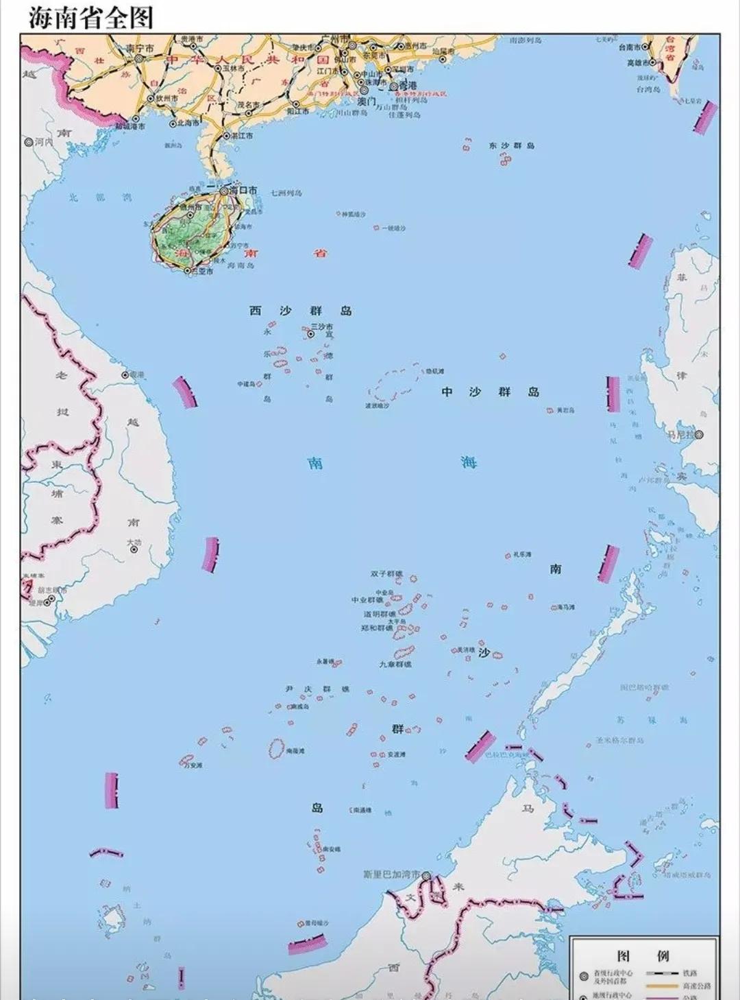 南海地圖高清版大圖，探索神秘的海洋疆域，南海高清地圖大圖，探索神秘海洋疆域之旅