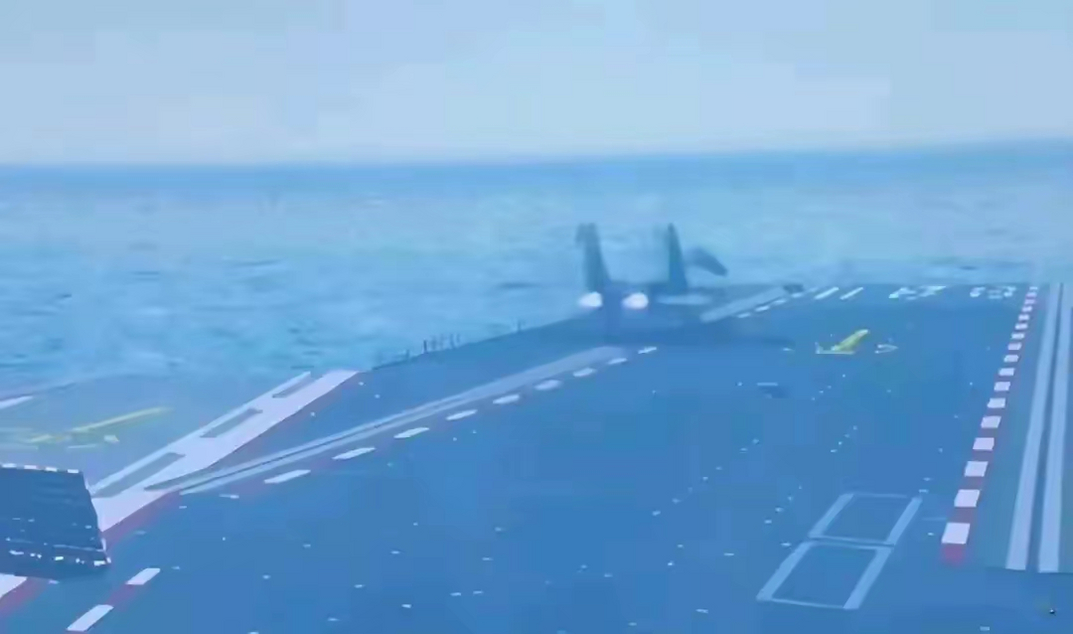 福建艦首次彈射殲-15，揭示中國(guó)海軍邁向新時(shí)代的里程碑事件，福建艦首次彈射殲-15，中國(guó)海軍新時(shí)代的里程碑事件